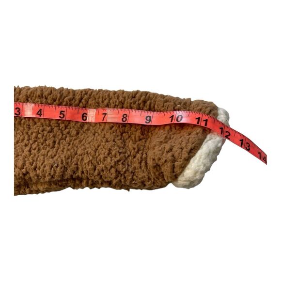 Baby Essentials 18M Sherpa Teddy Bear Hoodie Jacket Zip Up Brown Unisex - Picture 6 of 9